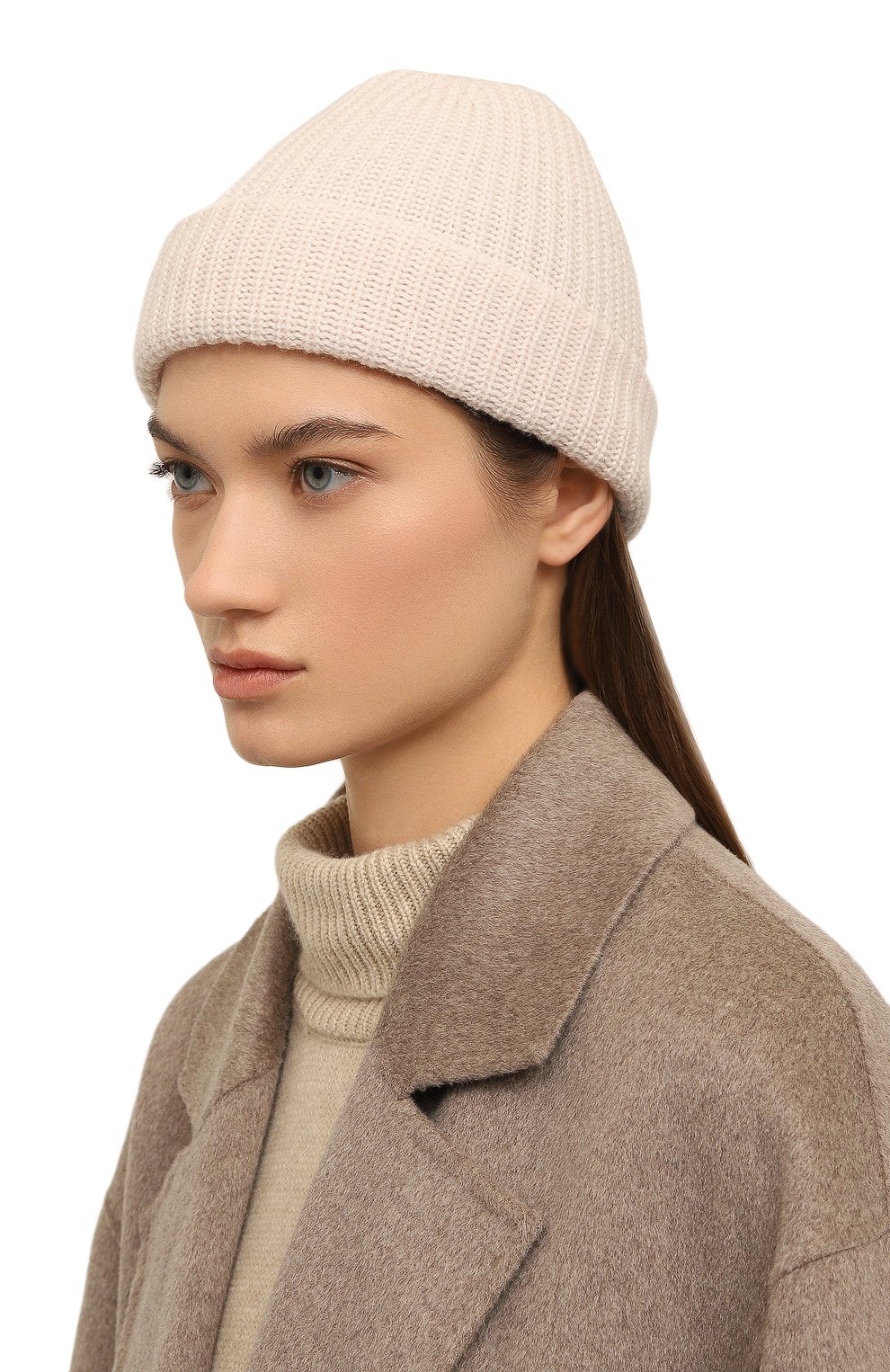 Шапка из шерсти и кашемира YVES SALOMON, арт. 23WAA500XXMACL, фото 2