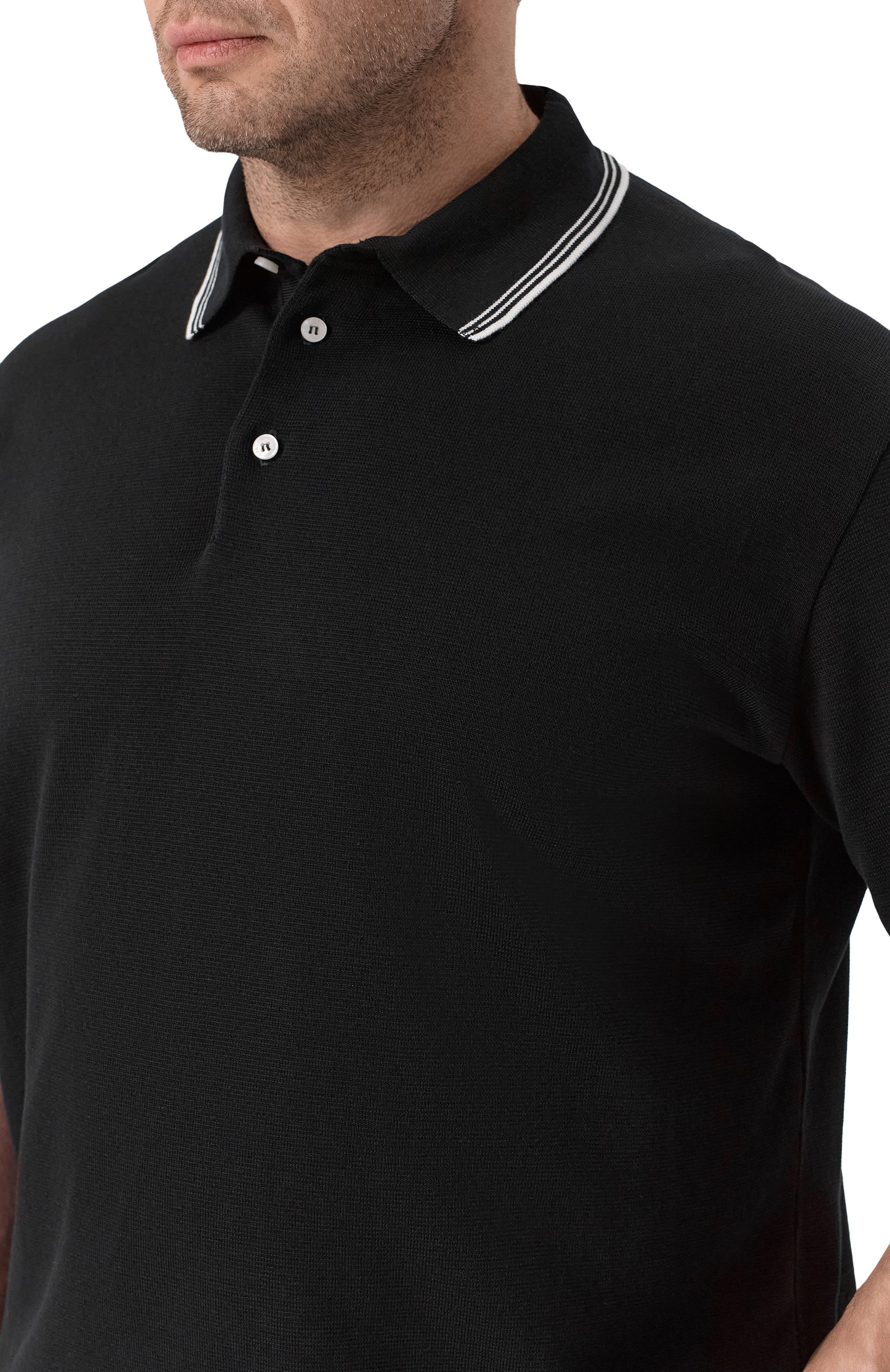 Хлопковое поло PAUL&SHARK, арт. 26411634_001, фото 5