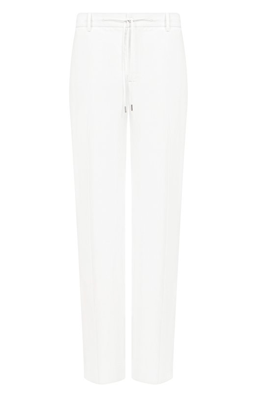 Брюки из хлопка и льна MVST MKATTY22/802 Белый MKATTY22/802