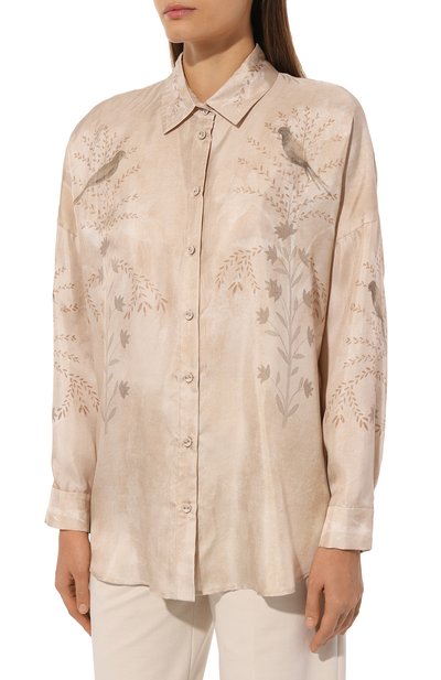 Шелковая блузка AKHMADULLINA, арт. 1225.2BL715/S003, фото 3