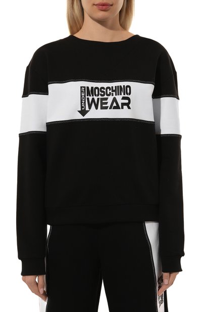 Хлопковый свитшот MOSCHINO, арт. A1705/4424, фото 3