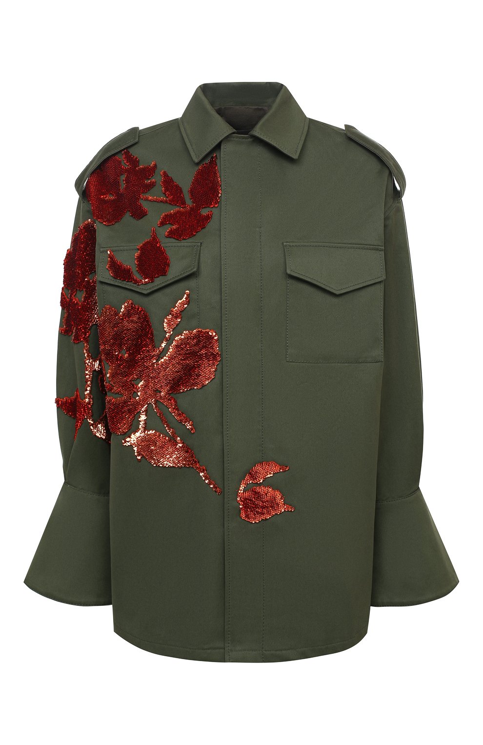 Хлопковая куртка VALENTINO, арт. UB3CJ1K52C0, фото 1