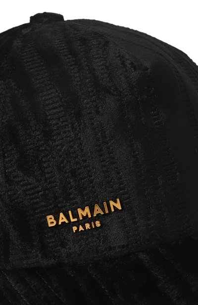 Бейсболка из вискозы и хлопка BALMAIN, арт. BH0XA195/VD81, фото 3