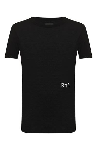Хлопковая футболка RTA, арт. MH9347-7121BLK, фото 1