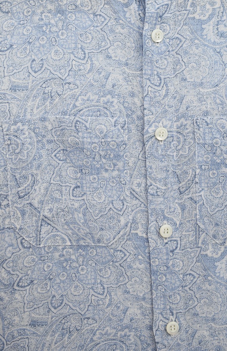 Льняная рубашка BRUNELLO CUCINELLI, арт. BM655C330A, фото 3
