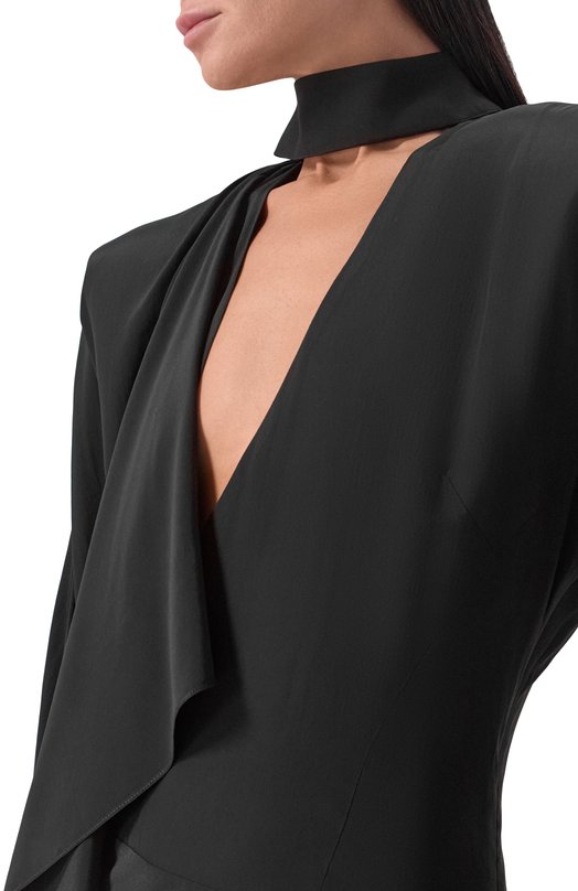 Платье Mugler 25F1R01759385 Чёрный  25F1R01759385 Фото 4