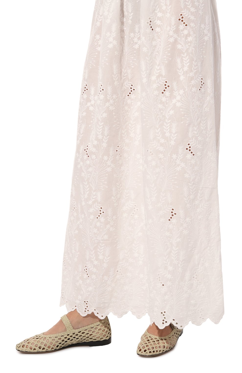 Кожаные балетки mary jane LE MONDE BERYL кремового цвета по цене 59950 руб., арт. MRJ-W0V-ECR, фото 3 Кожаные балетки mary jane LE MONDE BERYL, арт. MRJ-W0V-ECR, фото 3