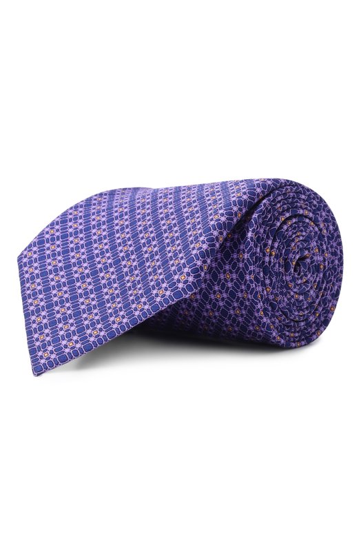 Шелковый комплект из галстука и платка Stefano Ricci DH/59101 Фиолетовый DH/59101