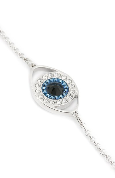 Браслет eye symbol SWAROVSKI серебряного цвета по цене 4990 руб., арт. 5421438, фото 4 Браслет eye symbol SWAROVSKI, арт. 5421438, фото 4