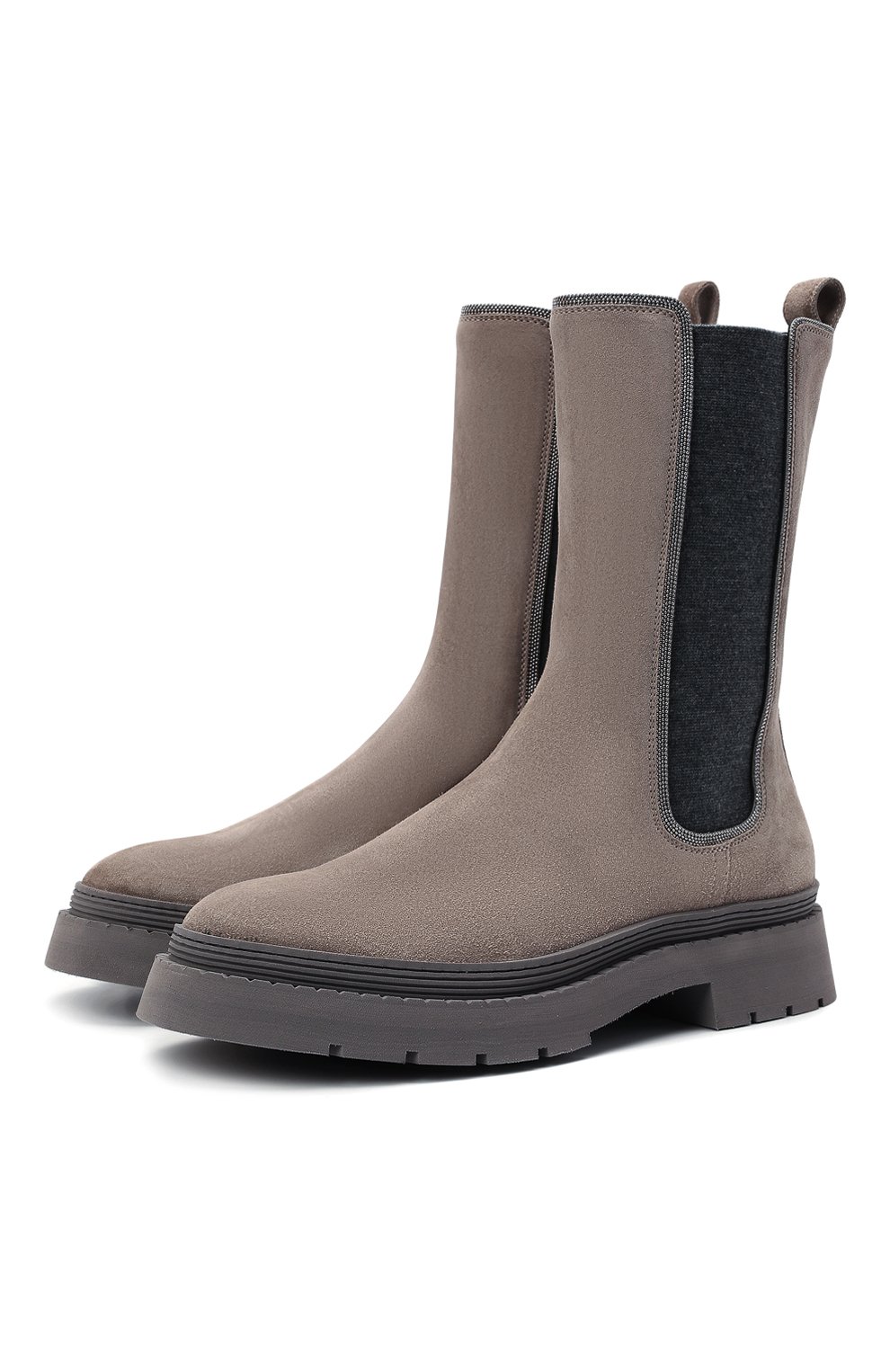 Замшевые полусапоги BRUNELLO CUCINELLI, арт. MZSFG2041, фото 1