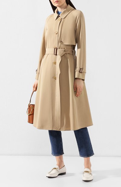 Шерстяное пальто cinderford BURBERRY, арт. 8007335, фото 2
