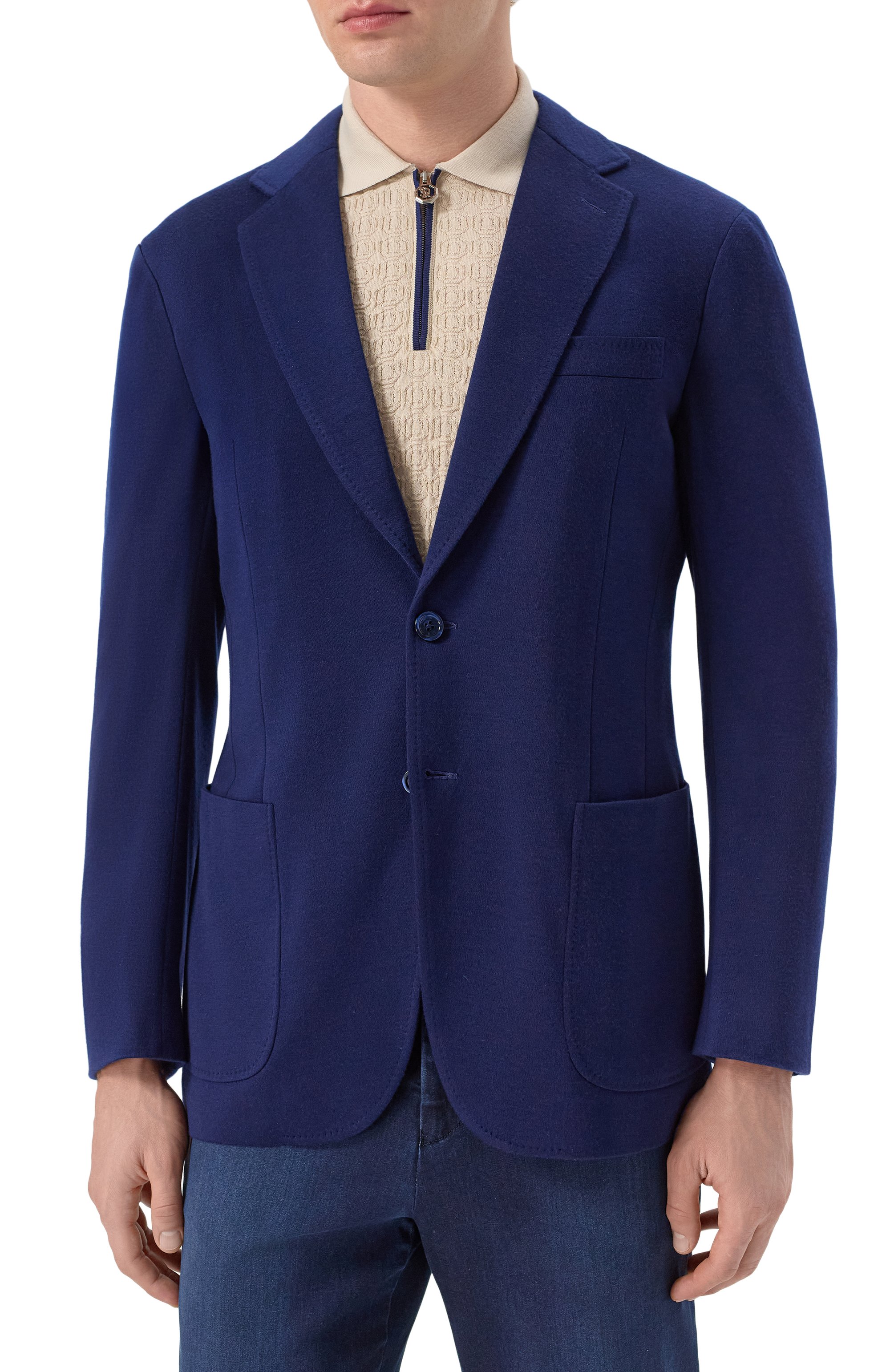 Кашемировый пиджак STEFANO RICCI, арт. M1RMM22T00/MR03HA, фото 4