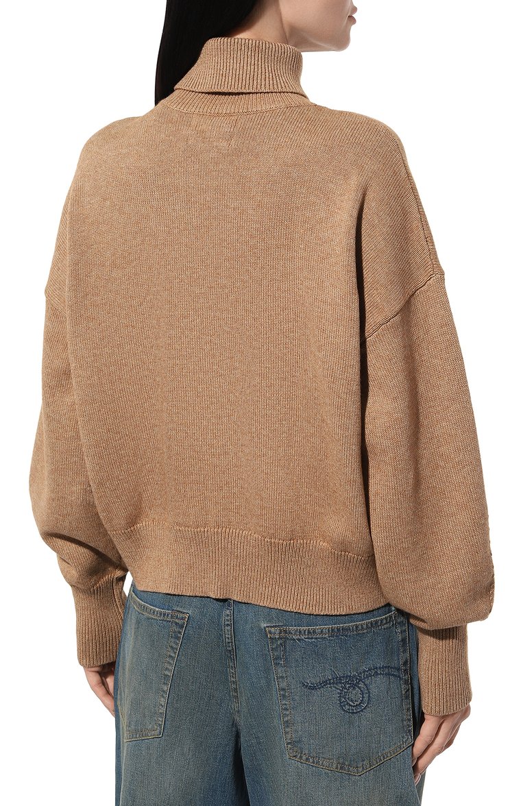 Свитер из хлопка и шерсти ISABEL MARANT ETOILE, арт. 23APU0222FA-A1X05E, фото 4