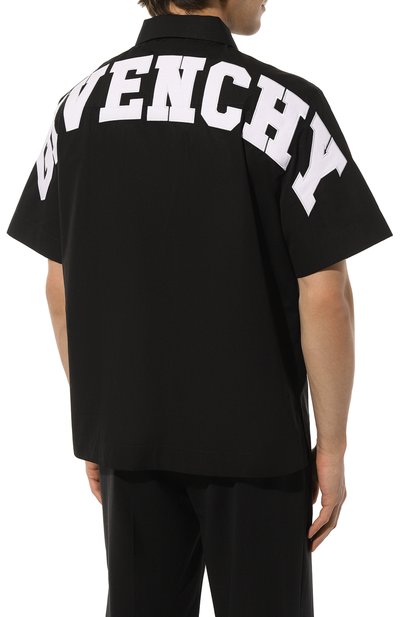 Хлопковая рубашка GIVENCHY, арт. BM60UC1YBU, фото 4