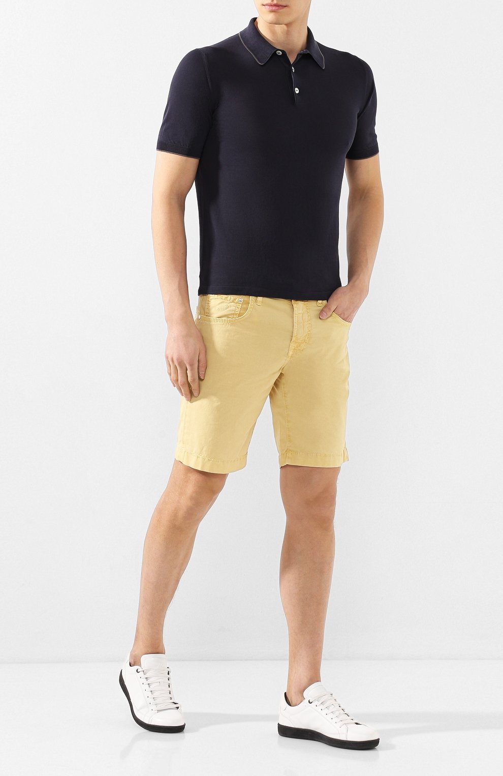 Хлопковое поло ELEVENTY PLATINUM, арт. A76MAGA07 MAT0A002, фото 2