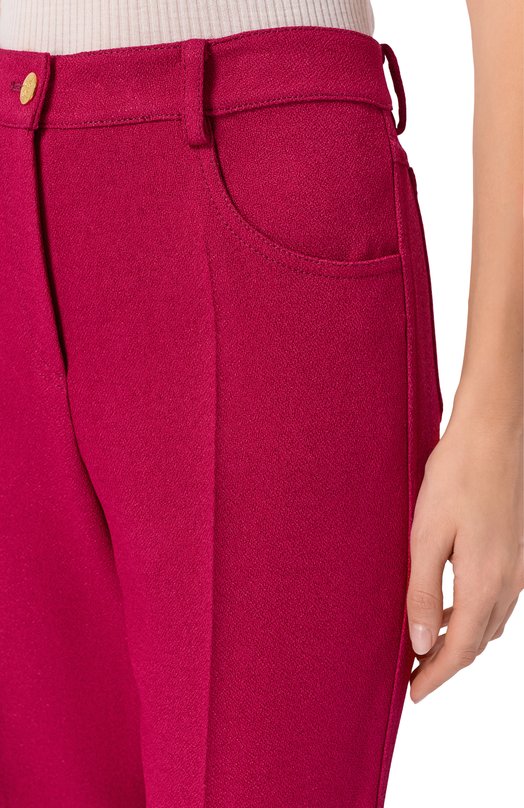 Брюки из вискозы Giambattista Valli 26SSPVCA3152/09CRE Розовый  26SSPVCA3152/09CRE Фото 5
