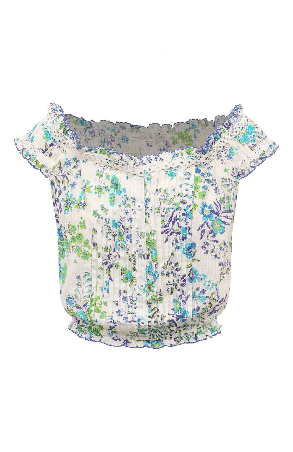 Хлопковый топ POUPETTE ST BARTH, арт. WA4S24D0QLB, фото 1