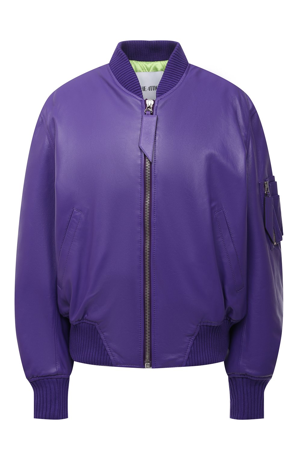 Кожаный бомбер THE ATTICO, арт. 221WCB04/L042, фото 1