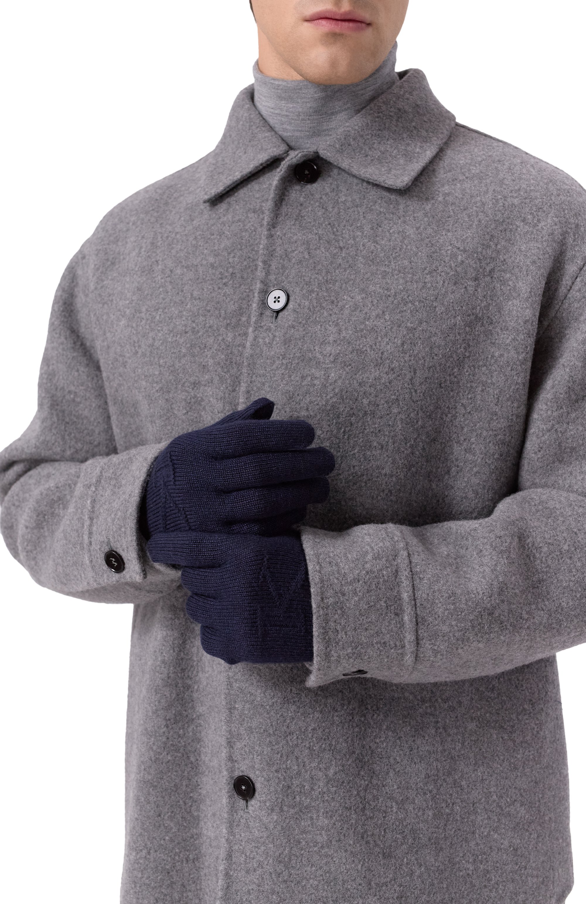 Кашемировые перчатки KITON, арт. UGU002K0210H01, фото 2