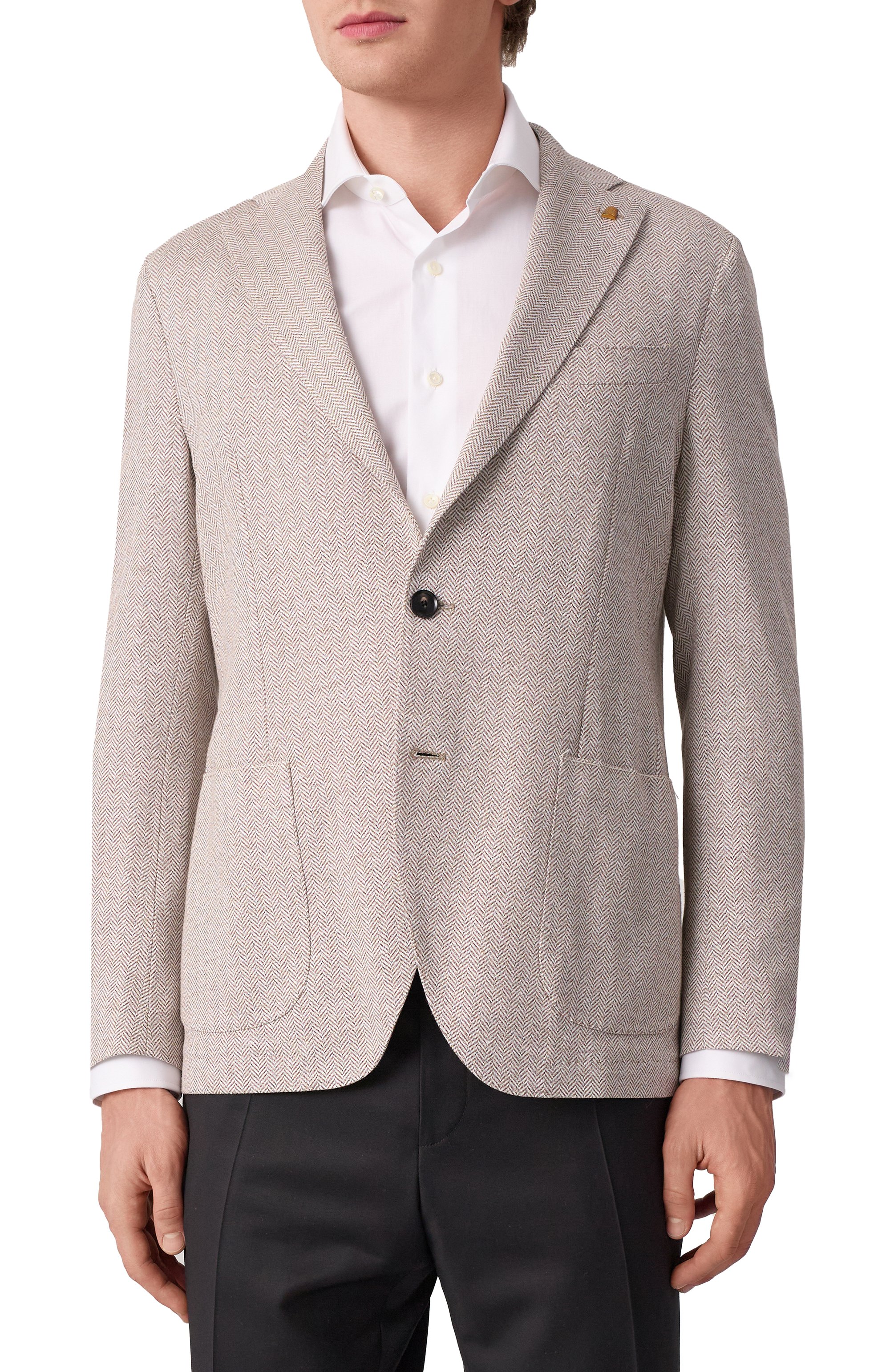 Пиджак изо льна и хлопка SARTORIA LATORRE, арт. JD74/JH143, фото 4