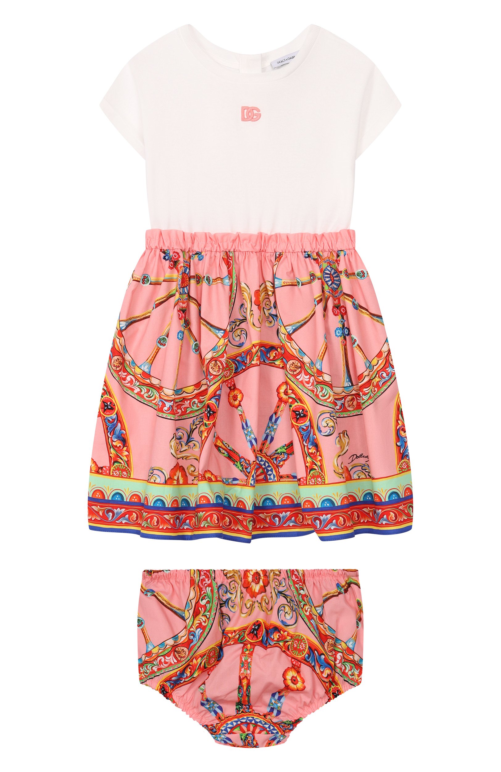 Комплект из платья и шорт DOLCE & GABBANA, арт. L2JDAU/G7P5S, фото 1