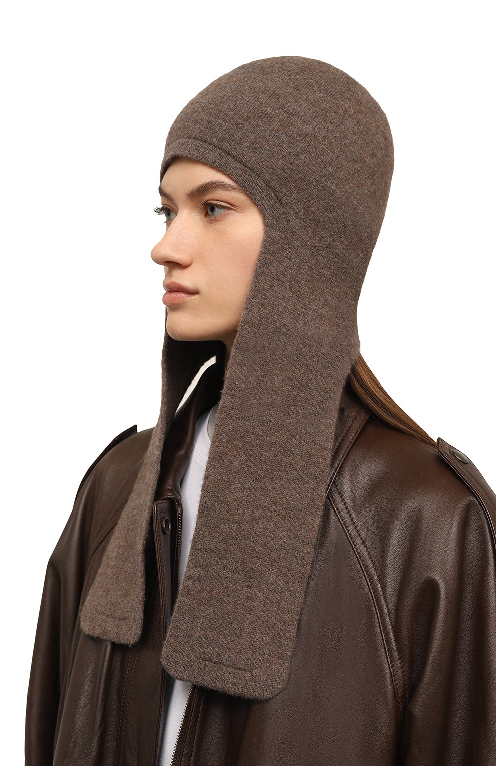 Шапка-ушанка из шерсти и кашемира CANOE, арт. 4200456, фото 2