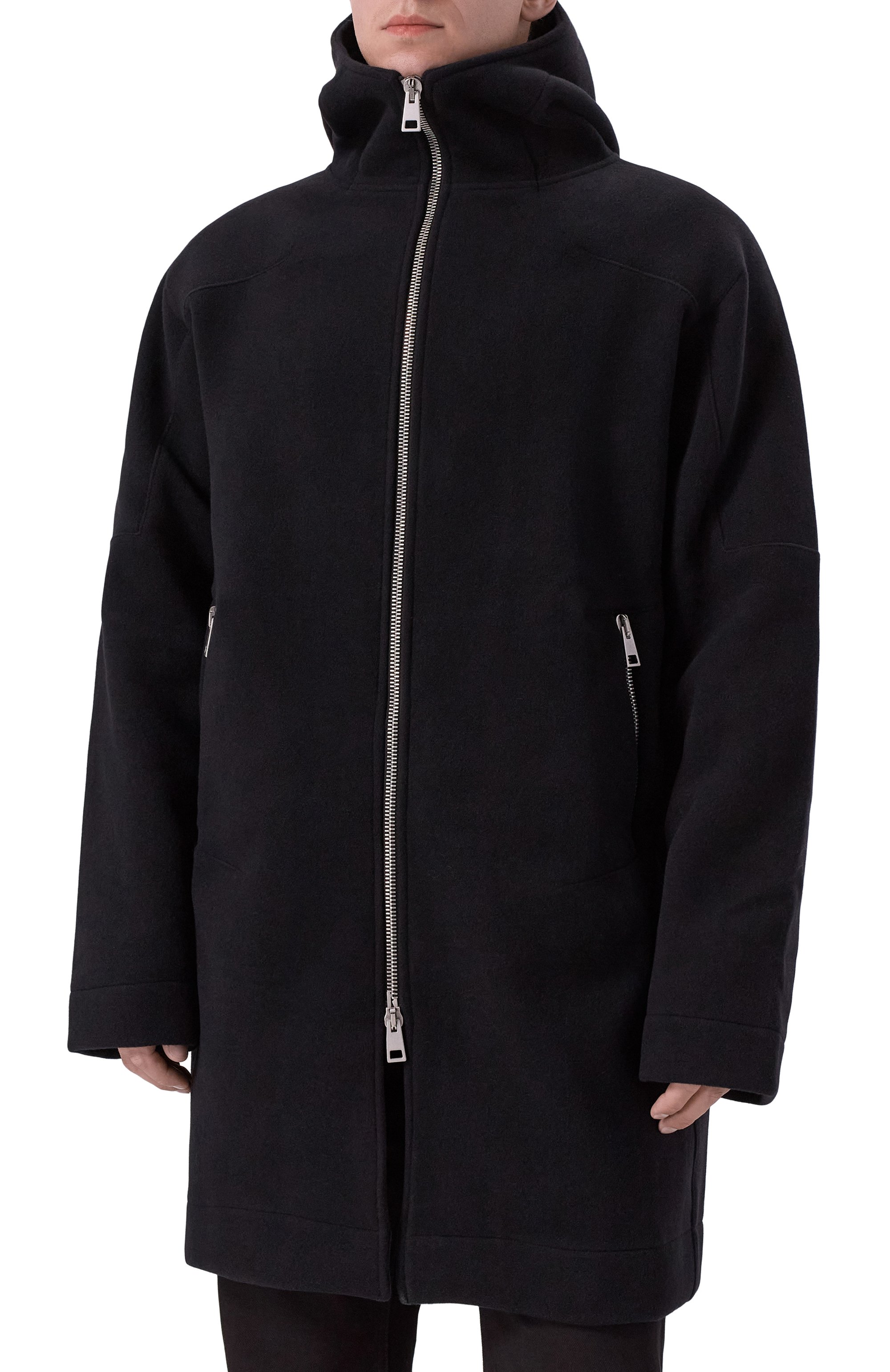 Пальто из шерсти и кашемира ANDREA YA'AQOV, арт. 25MINS38B/W00L CASHMERE, фото 3