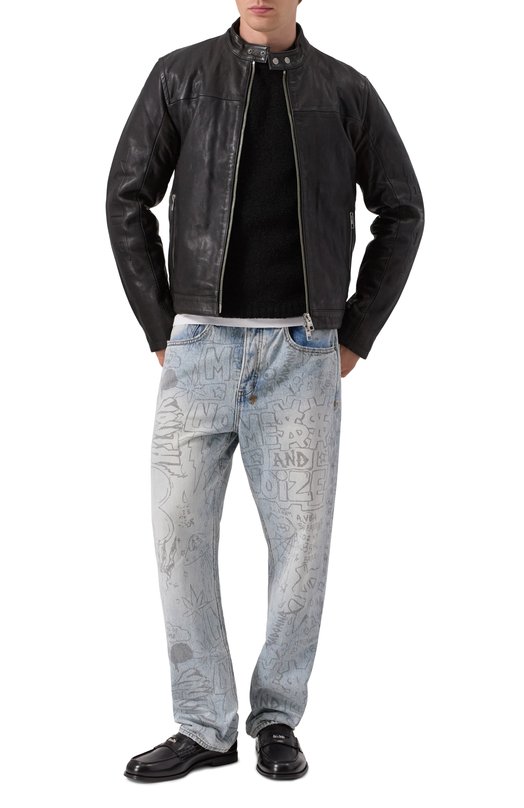 Кожаная куртка Ksubi MSP25JK004 Чёрный  MSP25JK004 Фото 2