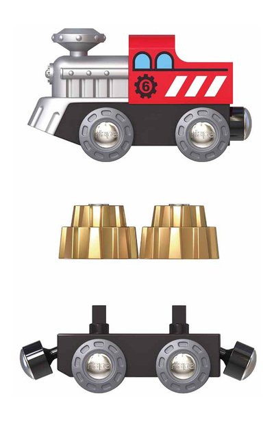 Игрушка зубчатый поезд HAPE, арт. E3751_HP, фото 3