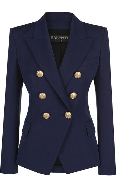 Женский шерстяной жакет BALMAIN, арт. 147130/167L