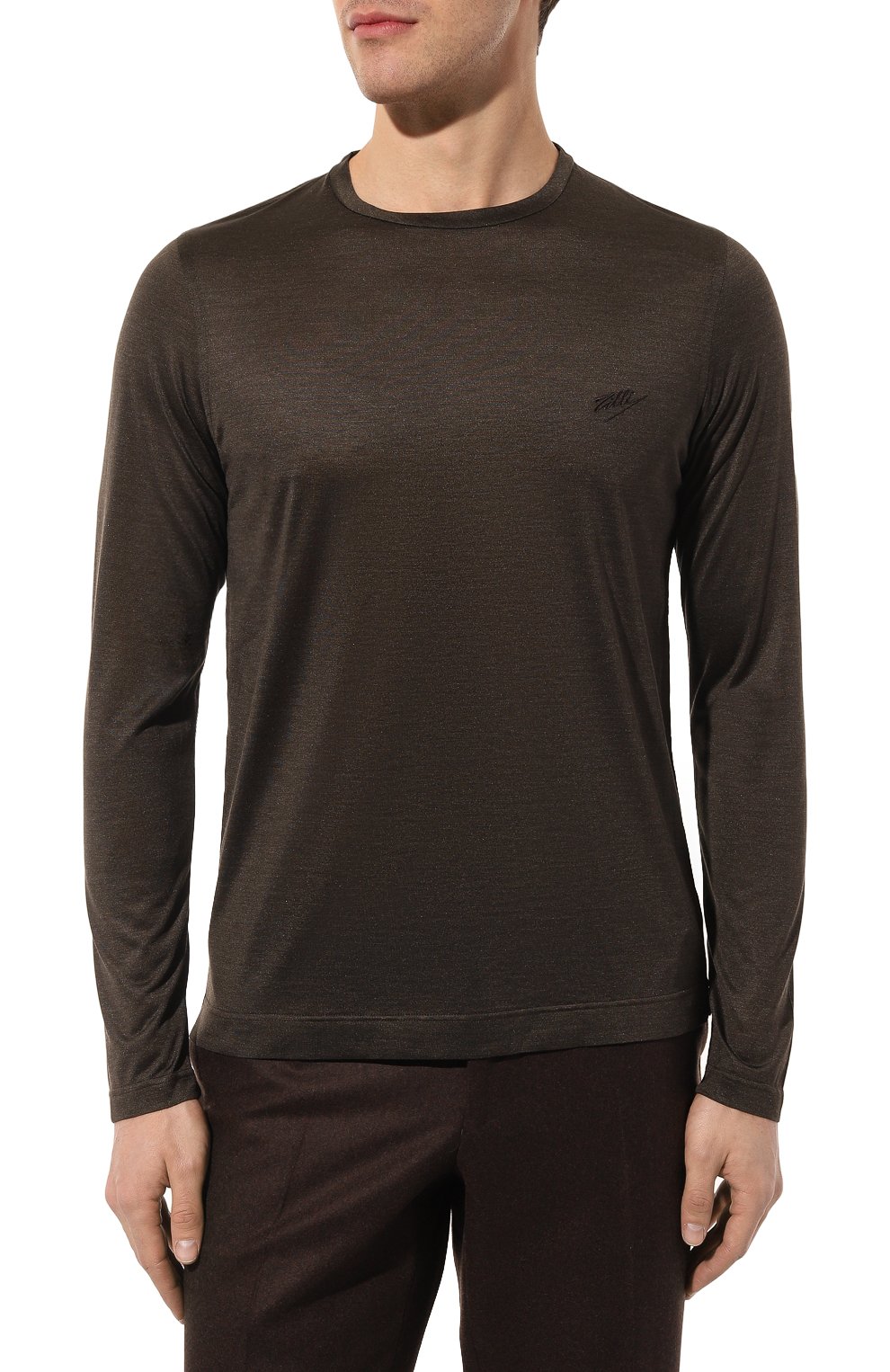 Шелковый лонгслив ZILLI, арт. TSR04AM0600VZS000, фото 3