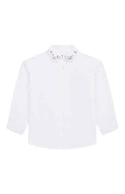 Хлопковая рубашка IL GUFO, арт. A25GCL0016C0066/5-8