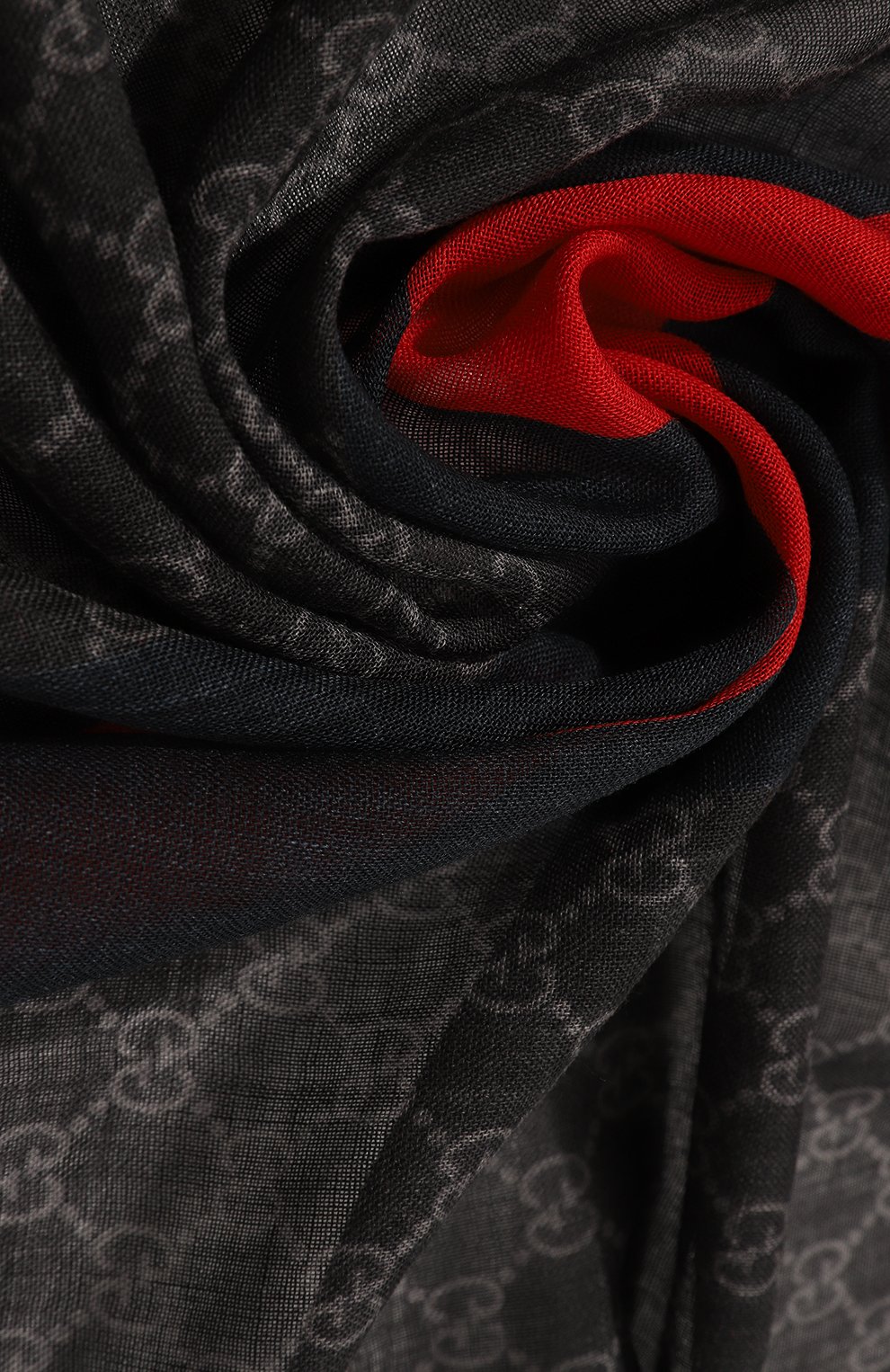 Шерстяной шарф GUCCI, арт. 497915/4G200, фото 4