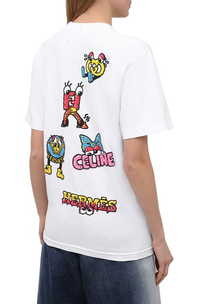 Хлопковая футболка DOMREBEL, арт. LUXURY/B0X T-SHIRT/W, фото 4