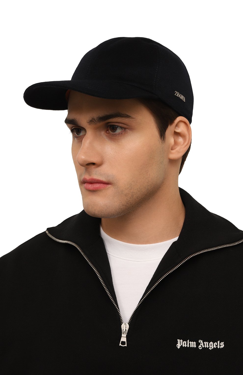 Кашемировая бейсболка ZEGNA, арт. B4B/E8I09H, фото 2