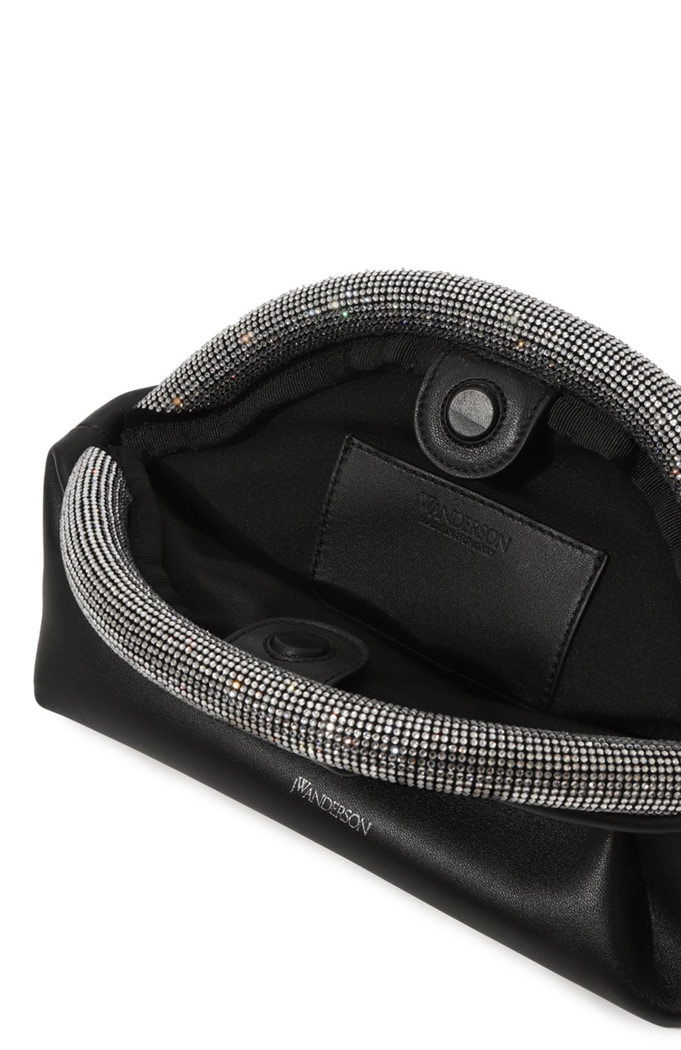 Клатч bumper JW ANDERSON черного цвета по цене 75450 руб., арт. HB0609 LA0088, фото 5 Клатч bumper JW ANDERSON, арт. HB0609 LA0088, фото 5