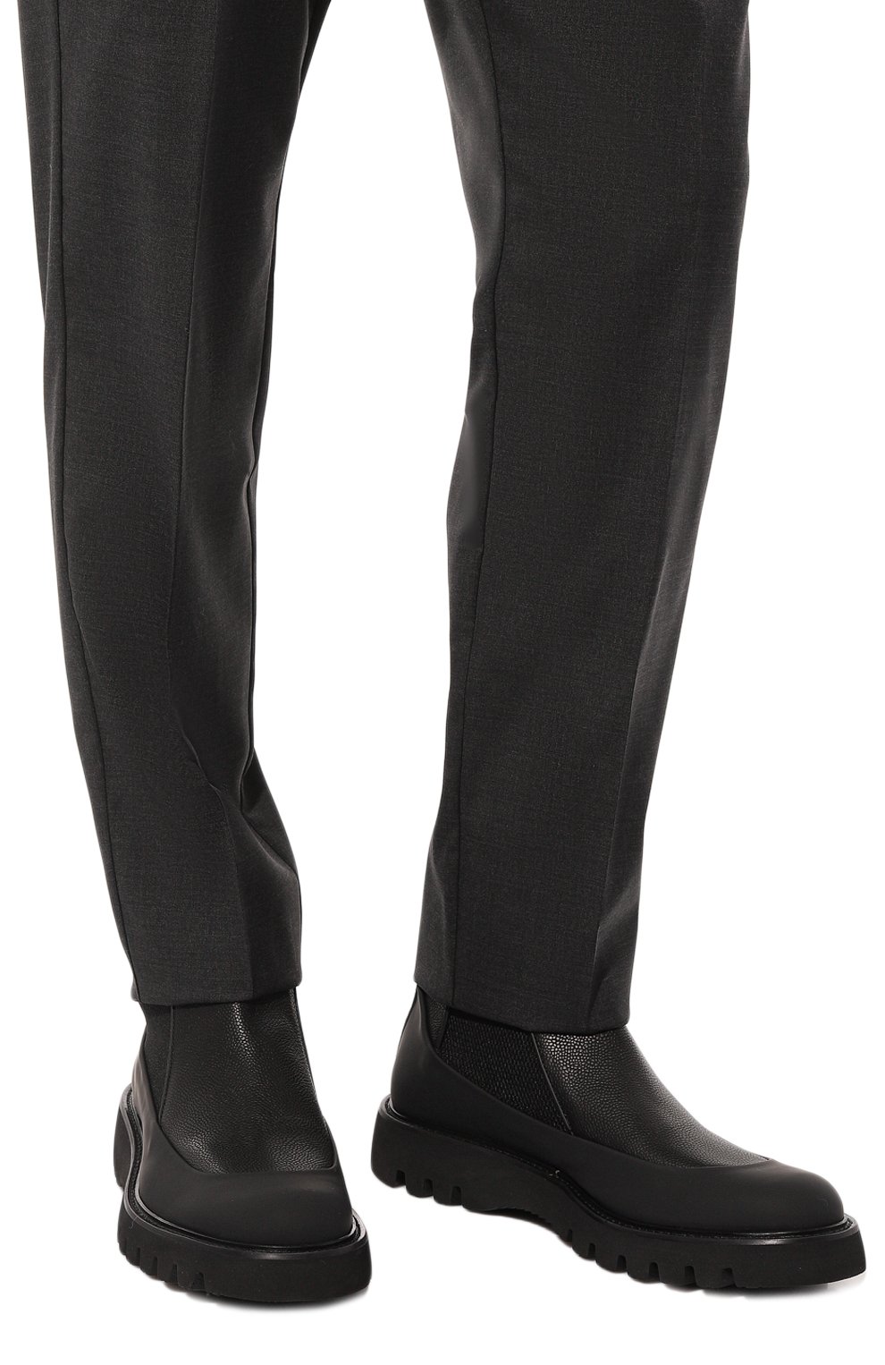 Кожаные челси BLU BARRETT, арт. BASTIA-022.5/GUMMY RUSTIMALT, фото 3