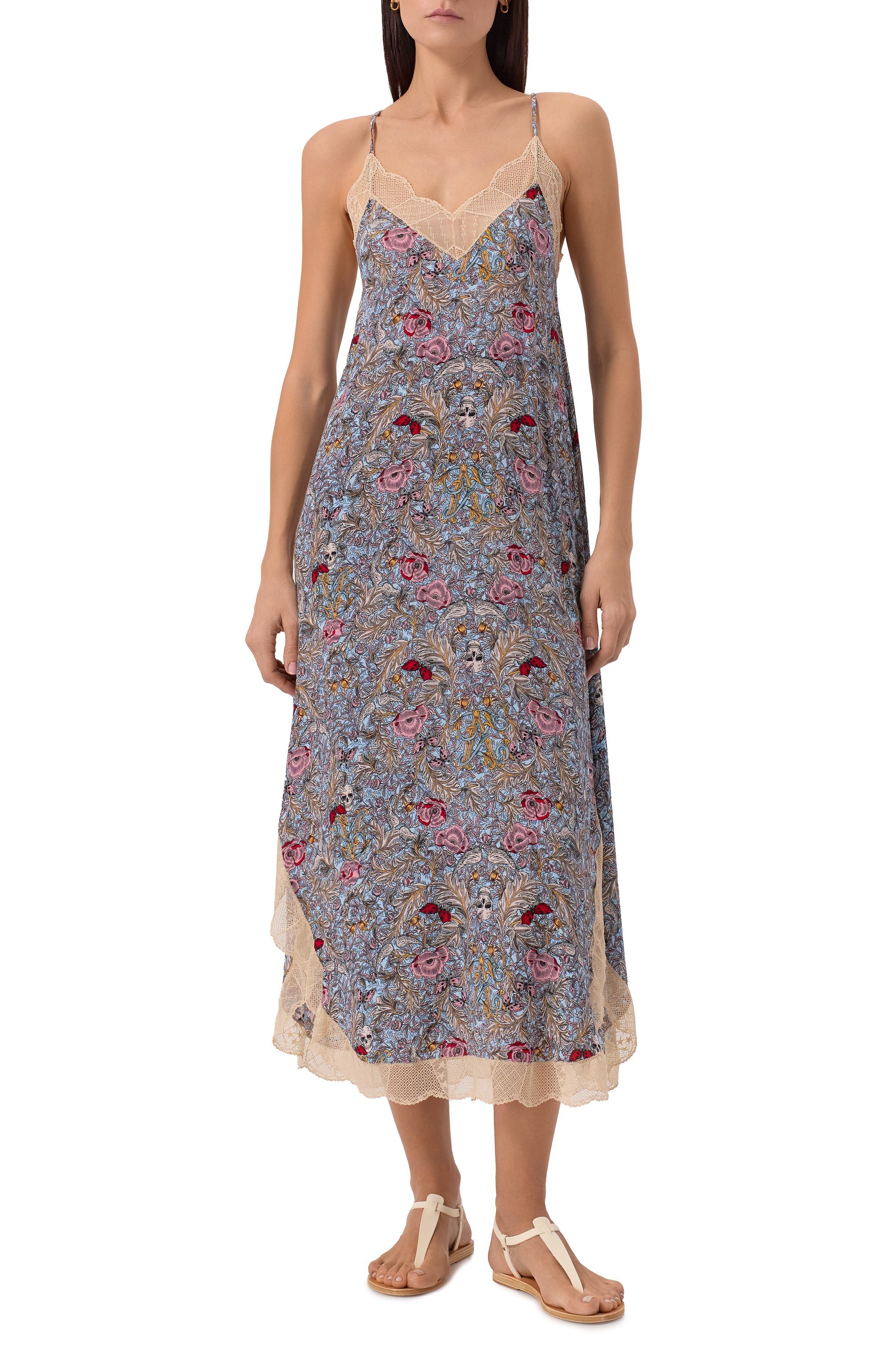 Платье из вискозы ZADIG AND VOLTAIRE, арт. WWDR02567, фото 3