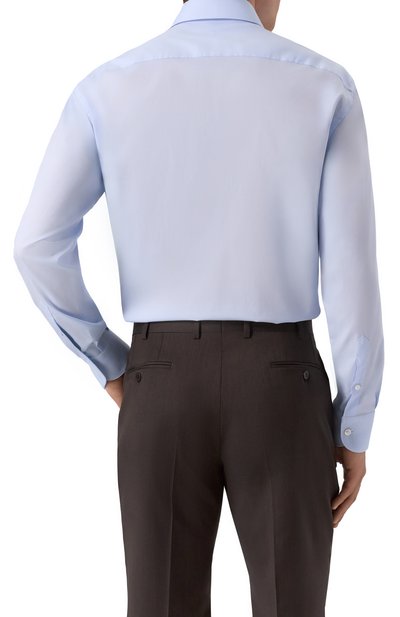 Хлопковая сорочка BRIONI, арт. RCA20L-OA04Q, фото 4