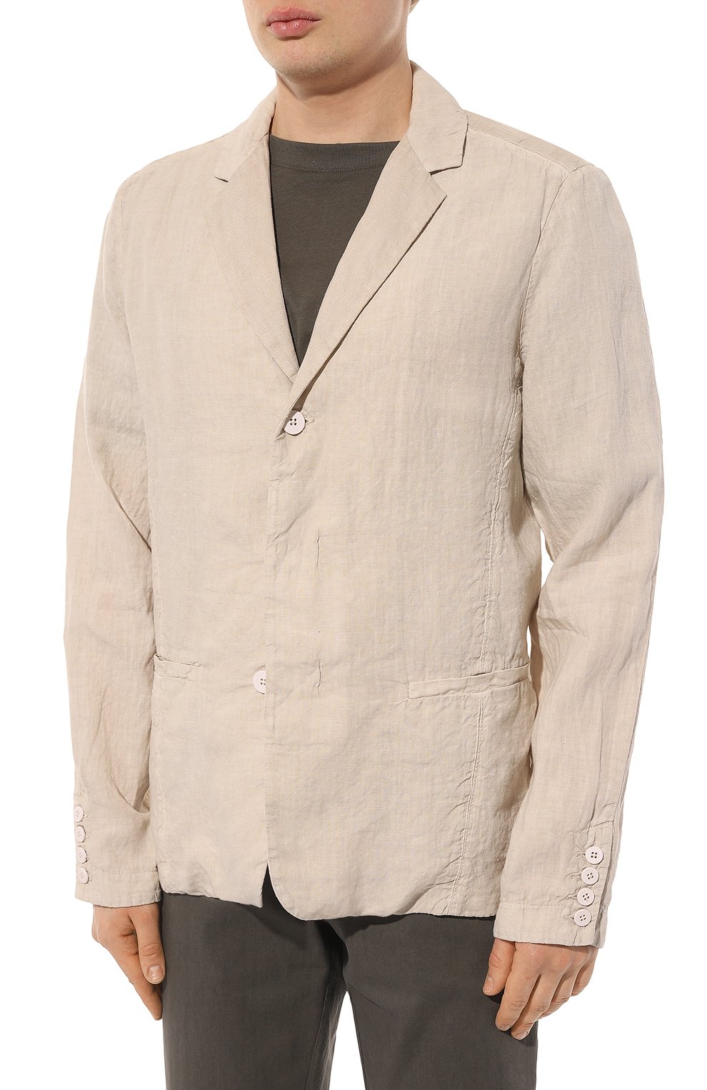 Льняной пиджак TRANSIT, арт. CFUTRWD134, фото 3