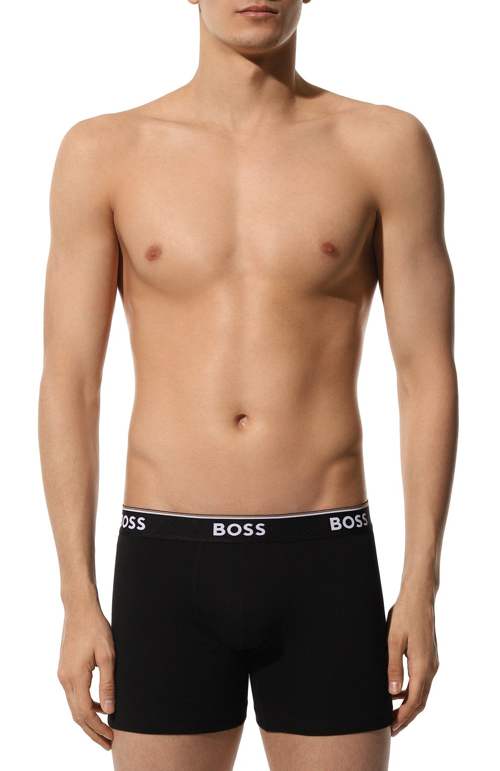 Комплект из трех боксеров BOSS разноцветного цвета по цене 6425 руб., арт. 50475282, фото 2 Комплект из трех боксеров BOSS, арт. 50475282, фото 2