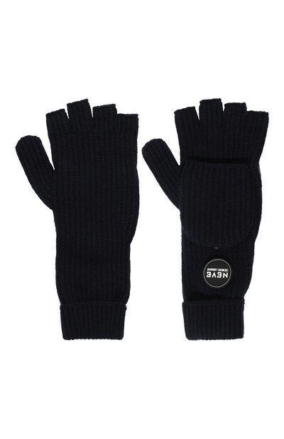 Кашемировые перчатки GIORGIO ARMANI темно-синего цвета по цене 57400 руб., арт. 744189/2F292, фото 3 Кашемировые перчатки GIORGIO ARMANI, арт. 744189/2F292, фото 3