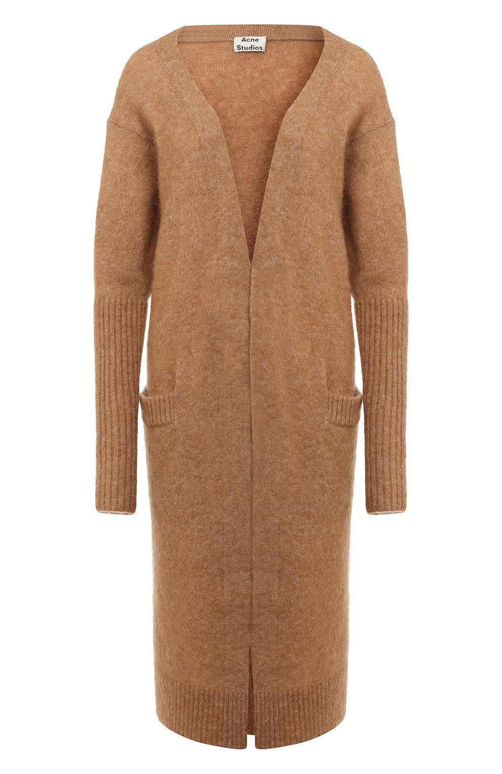 Кардиган ACNE STUDIOS бежевого цвета по цене 28300 руб., арт. A60033, фото 1 Кардиган ACNE STUDIOS, арт. A60033, фото 1