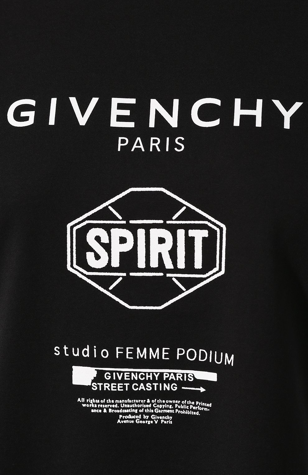 Хлопковая футболка GIVENCHY, арт. BW70753Z33, фото 5