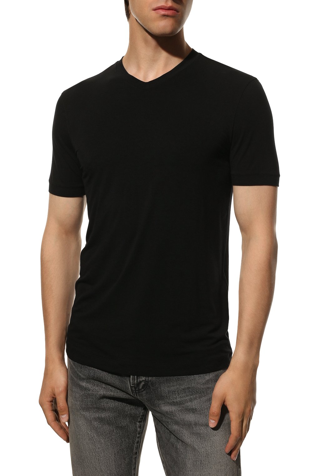 Футболка из вискозы GIORGIO ARMANI, арт. 8NST53/SJP4Z, фото 3