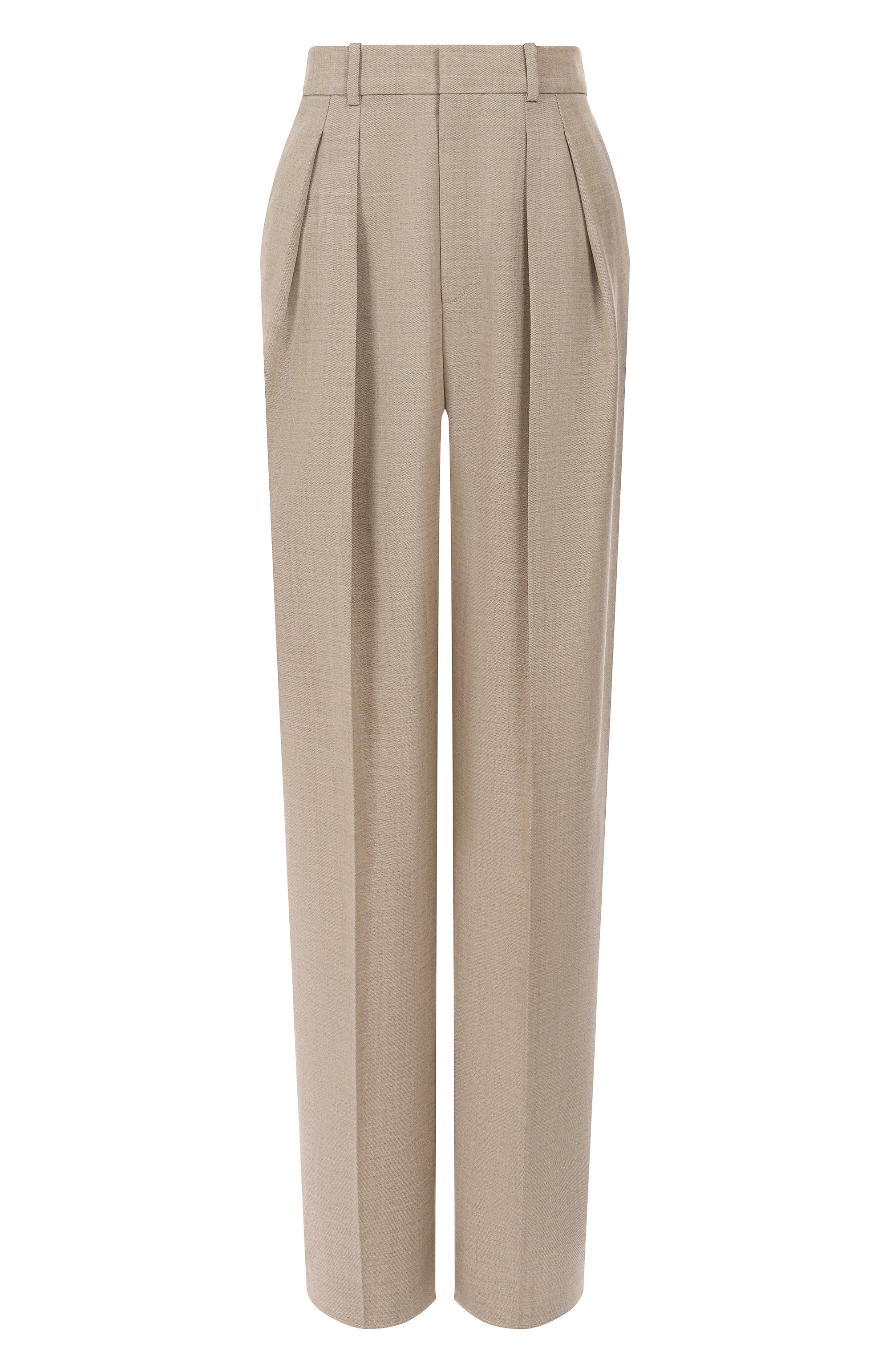 Шерстяные брюки SAINT LAURENT, арт. 824389/Y5K17, фот�о 1