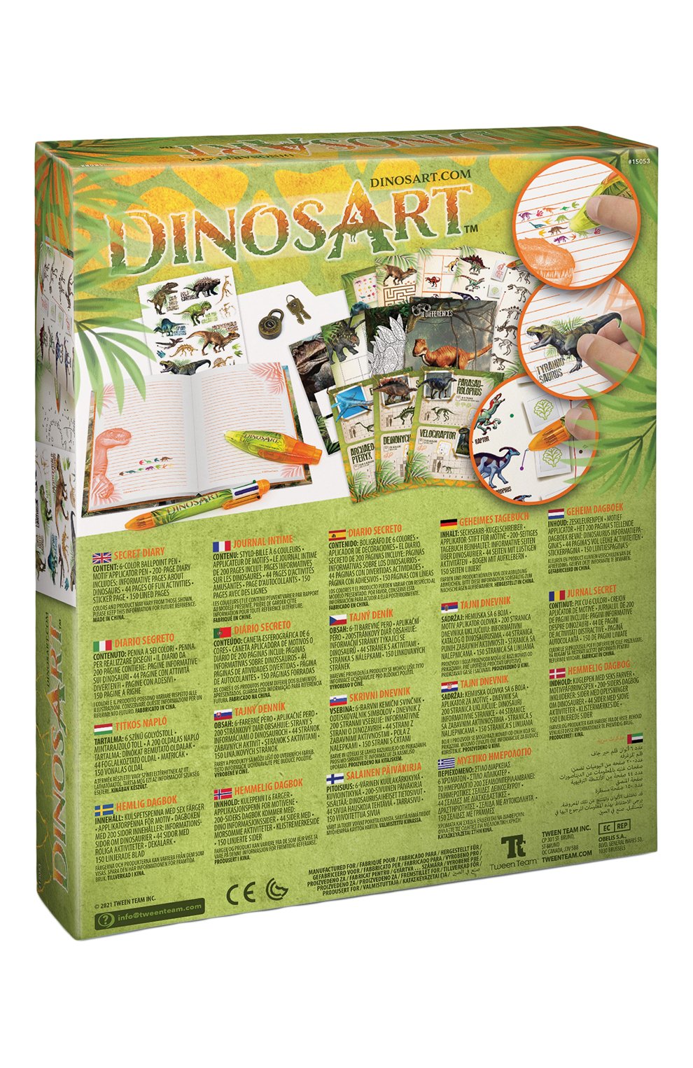 Личный дневник для секретов dino PAREMO, арт. 15053_NSDA, фото 4