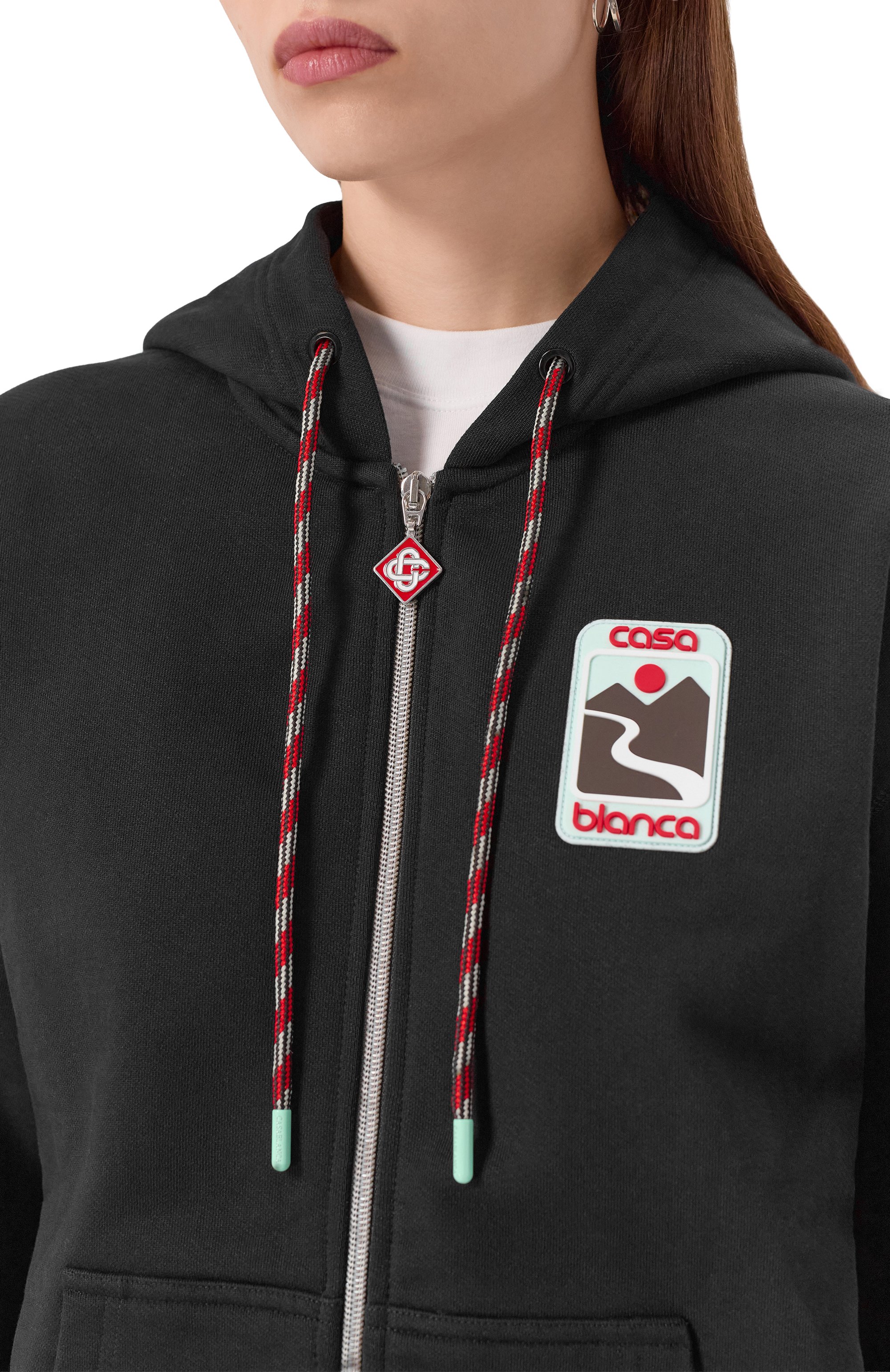 Хлопковая толстовка CASABLANCA, арт. U-WPF25-JTP-150-01, фото 5