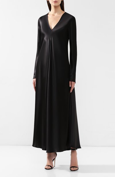 Шелковое платье MAISON MARGIELA, арт. S51CU0045/S49238, фото 3