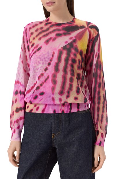 Хлопковый пуловер DRIES VAN NOTEN, арт. 251-011246-1712, фото 3